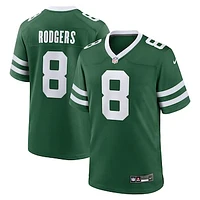 Men's Nike Aaron Rodgers Legacy New York Jets Game Jersey