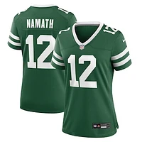 Women's Nike Joe Namath Legacy Green New York Jets Retired Player Game Jersey