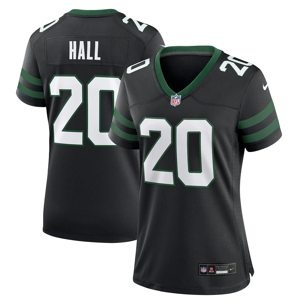 Women's Nike Breece Hall Legacy Black New York Jets Alternate Game Jersey