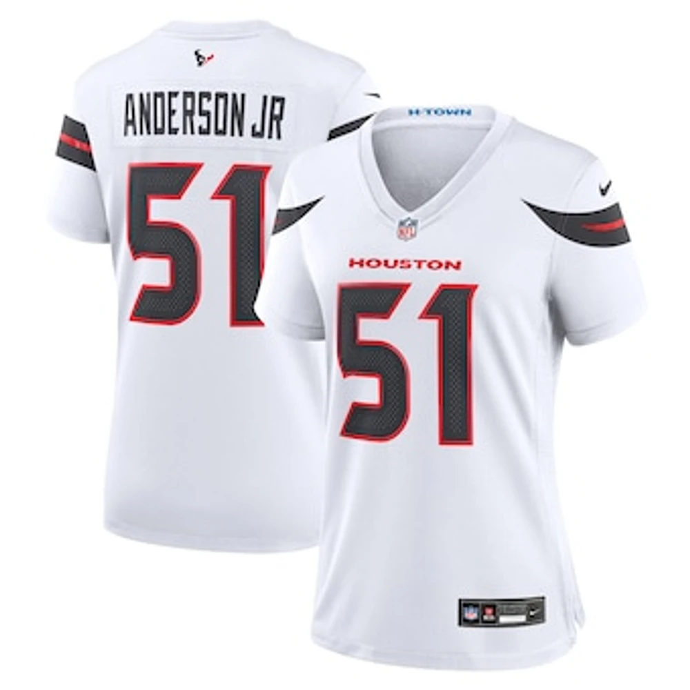 Women's Nike Will Anderson Jr. White Houston Texans Game Jersey