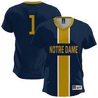 Youth GameDay Greats  Navy Notre Dame Fighting Irish Lightweight Soccer Fashion Jersey