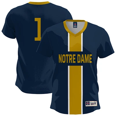 Youth GameDay Greats  Navy Notre Dame Fighting Irish Lightweight Soccer Fashion Jersey