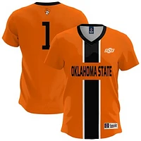 Youth GameDay Greats  Orange Oklahoma State Cowboys Lightweight Soccer Fashion Jersey
