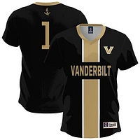 Youth GameDay Greats  Black Vanderbilt Commodores Lightweight Soccer Fashion Jersey