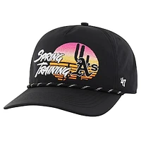 Men's '47 Black Athletics Spring Training Surfside Adjustable Hat