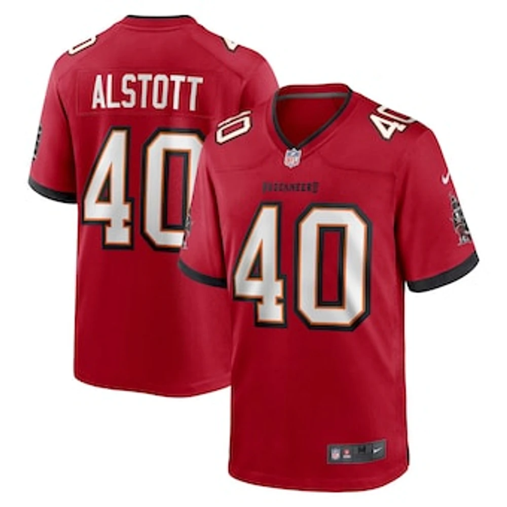 Men's Nike Mike Alstott Red Tampa Bay Buccaneers Retired Player Game Jersey