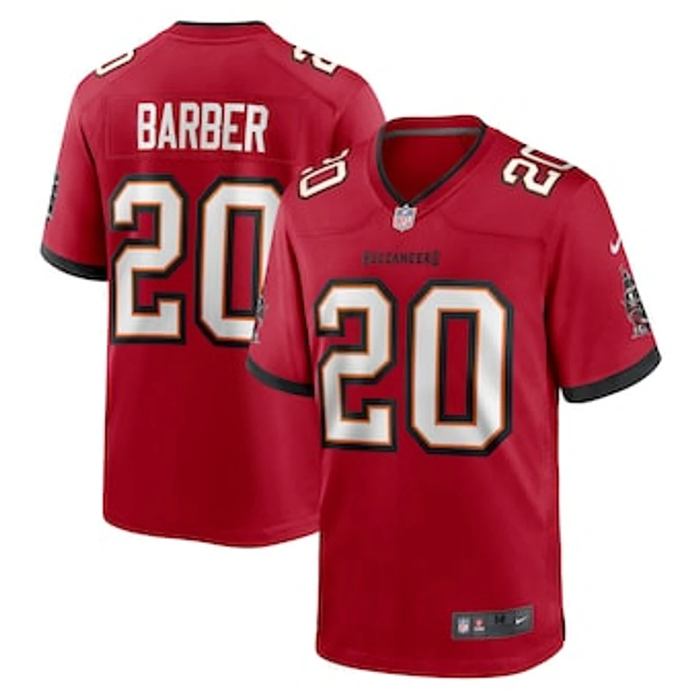 Men's Nike Ronde Barber Red Tampa Bay Buccaneers Retired Player Game Jersey