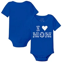 Infant Tiny Turnip  Royal Kentucky Wildcats I Love Mom Bodysuit