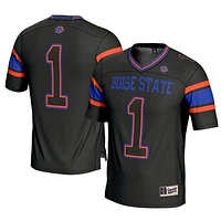 Men's GameDay Greats #1 Black Boise State Broncos Football Jersey