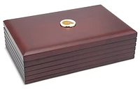 Albany State Golden Rams 6'' x 9'' Rosewood Desk Box
