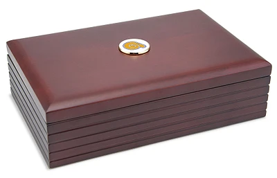 Albany State Golden Rams 6'' x 9'' Rosewood Desk Box