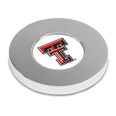 Silver Texas Tech Red Raiders Paperweight