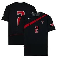 Texas Tech Red Raiders Team-Issued #2 Black Jersey from the Athletics Program