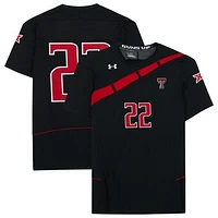 Texas Tech Red Raiders Team-Issued #22 Black Jersey from the Athletics Program