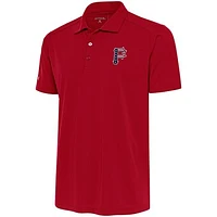Men's Antigua  Red Pittsburgh Pirates Patriotic Tribute Polo