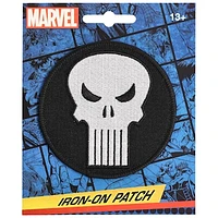 The Punisher 3" Skull Iron-On Patch