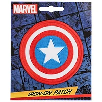 Captain America 3" Shield Iron-On Patch