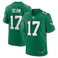 Men's Nike Nakobe Dean Kelly Green Philadelphia Eagles Alternate Game Jersey