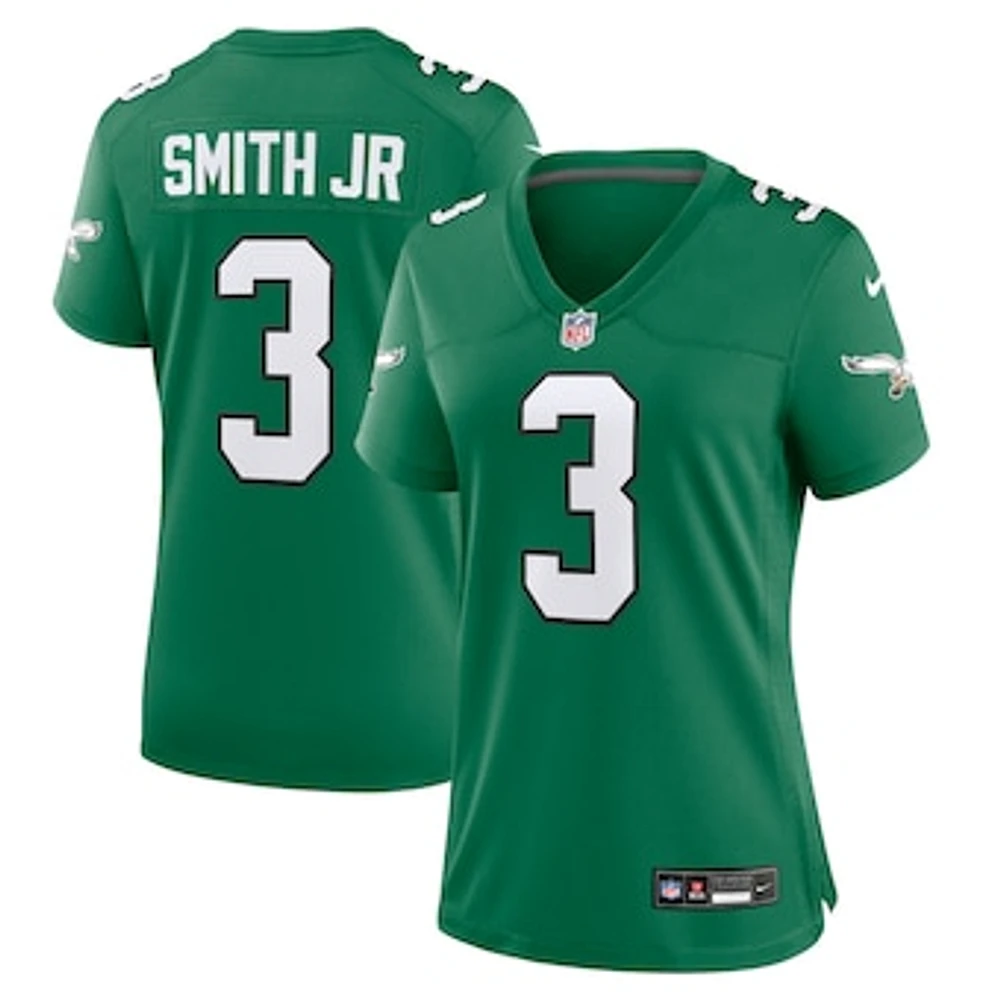 Women's Nike Nolan Smith Kelly Green Philadelphia Eagles Alternate Game Jersey