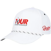 Men's Barstool Golf White TOUR Championship Patch Trucker Adjustable Hat