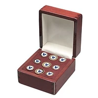 Gold Villanova Wildcats 9-Piece Blazer Button Set