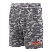 Men's Concepts Sport  Charcoal Kansas City Chiefs Biscayne Camo Shorts