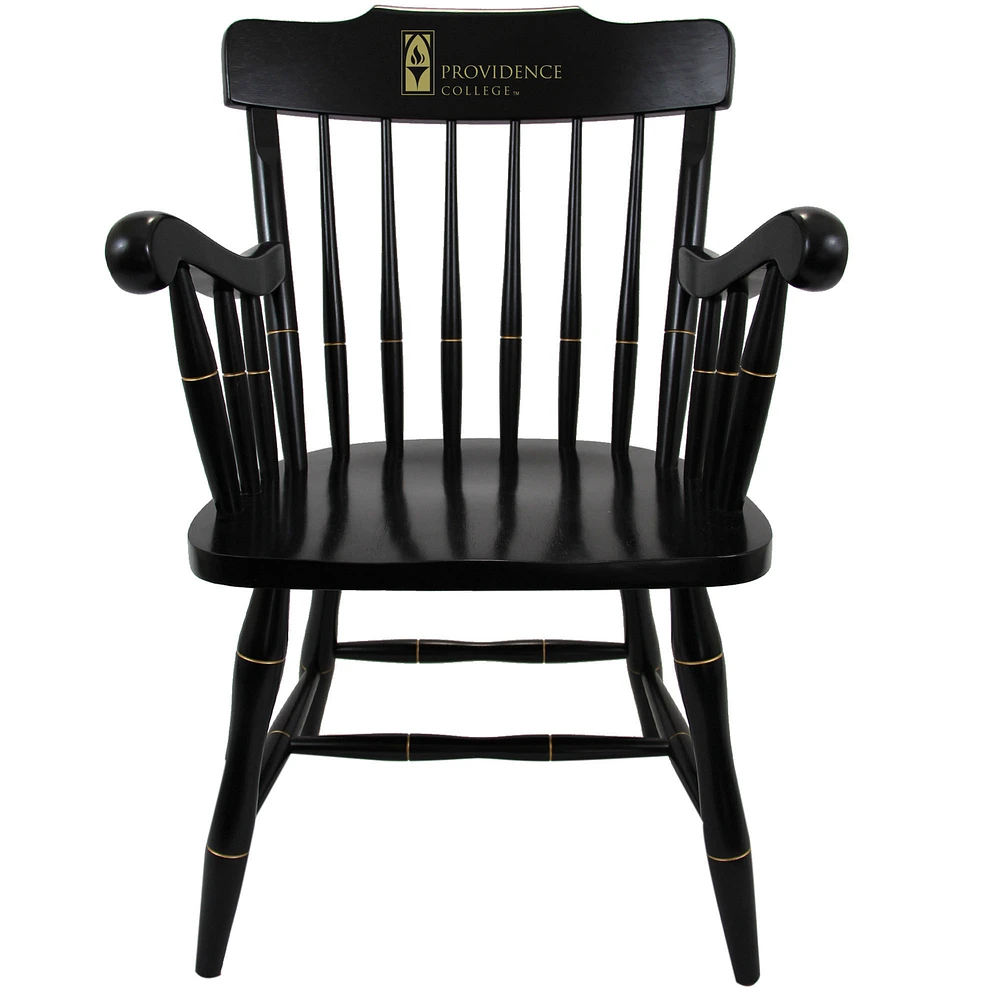 Black Providence Friars Captain's Chair