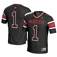 Men's GameDay Greats #1 Black San Diego State Aztecs Football Jersey