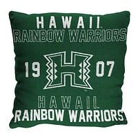 The Northwest Group  Hawaii Rainbow Warriors 20" x 20" Stacked Pillow