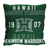 The Northwest Group  Hawaii Rainbow Warriors 20" x 20" Stacked Pillow