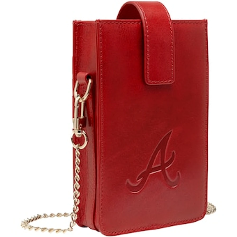 Lusso Atlanta Braves Ronnie Cell Phone Crossbody Purse