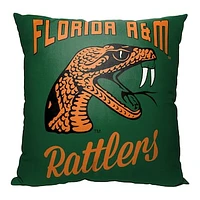 The Northwest Group  Florida A&M Rattlers 18" x 18" Alumni Pillow