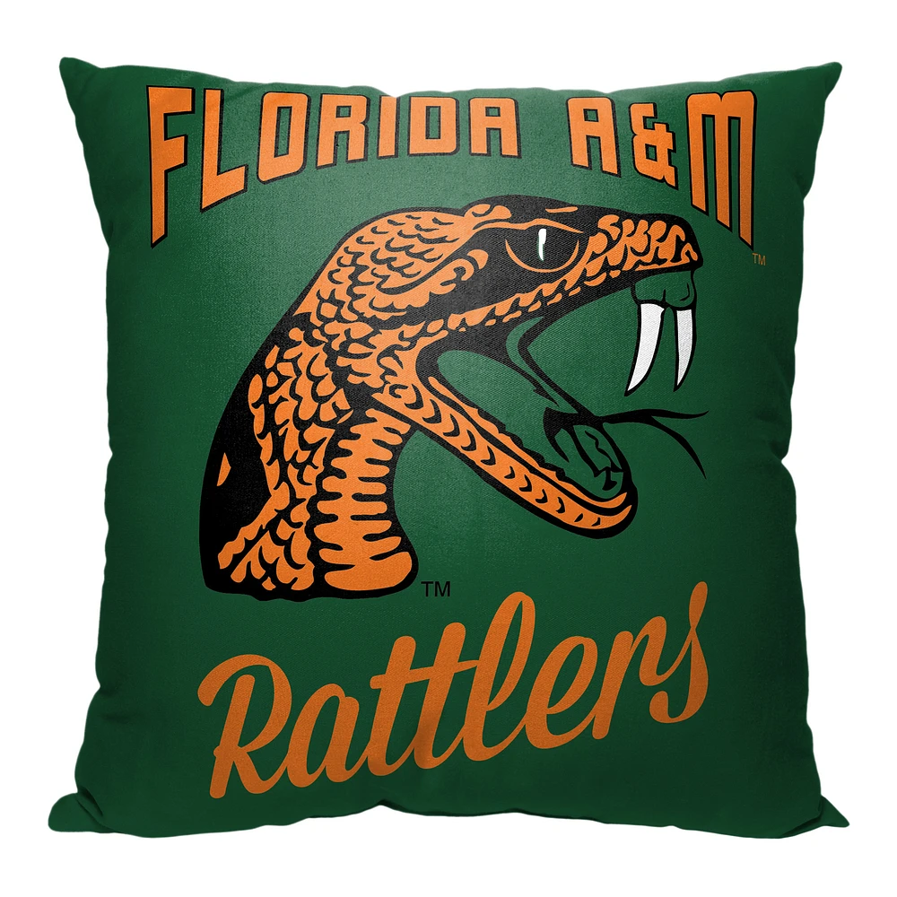 The Northwest Group Florida A&M Rattlers 18" x 18" Alumni Pillow