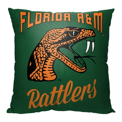 The Northwest Group  Florida A&M Rattlers 18" x 18" Alumni Pillow