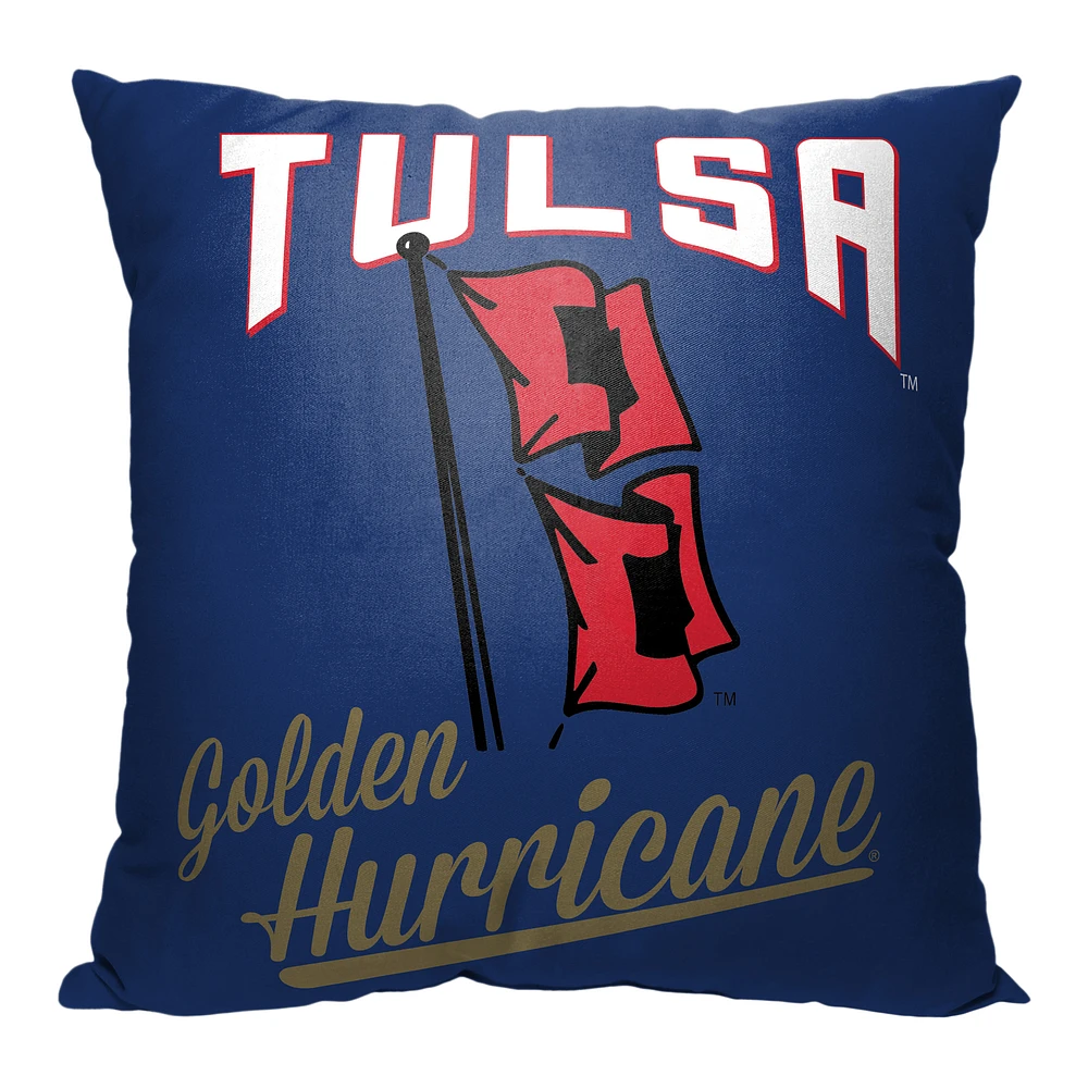 The Northwest Group Tulsa Golden Hurricane 18" x 18" Alumni Pillow