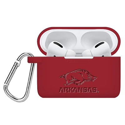 Arkansas Razorbacks Debossed Silicone Airpods Pro Case Cover