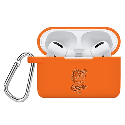 Baltimore Orioles Debossed Silicone Airpods Pro Case Cover