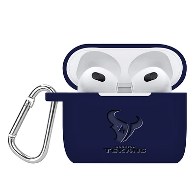 Houston Texans Debossed Silicone AirPods Gen Three Case Cover