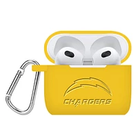 Los Angeles Chargers Debossed Silicone AirPods Gen Three Case Cover
