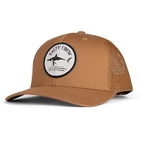 Men's Salty Crew Khaki Bruce Retro Trucker Adjustable Hat