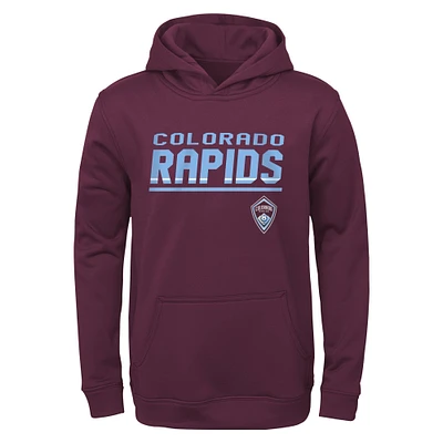 Youth Burgundy Colorado Rapids Headliner Pullover Hoodie