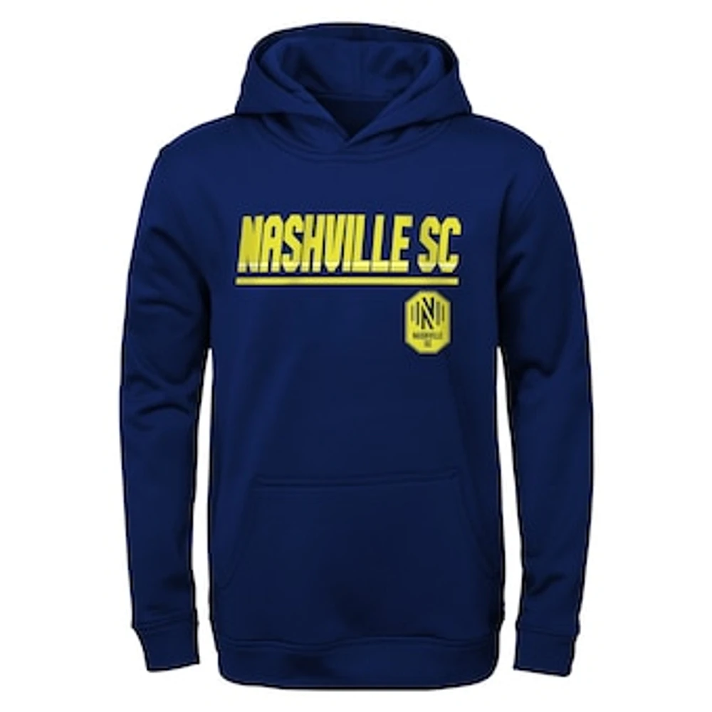 Youth Blue Nashville SC Headliner Pullover Hoodie