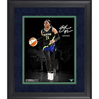 Arike Ogunbowale Dallas Wings Facsimile Signature Framed 11" x 14" Spotlight Photograph