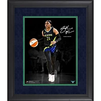 Arike Ogunbowale Dallas Wings Facsimile Signature Framed 11" x 14" Spotlight Photograph