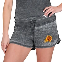 Women's Concepts Sport  Charcoal Phoenix Suns Resurgence Waffle Knit Shorts