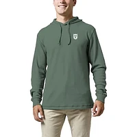 Men's League Collegiate Wear  Green Tulane Green Wave  Waffle Knit Pullover Hoodie