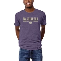 Men's League Collegiate Wear Heather Washington Huskies Victory Falls Tri-Blend T-Shirt