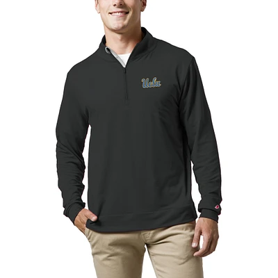 Men's League Collegiate Wear  Black UCLA Bruins All Day Quarter-Zip Pullover Top