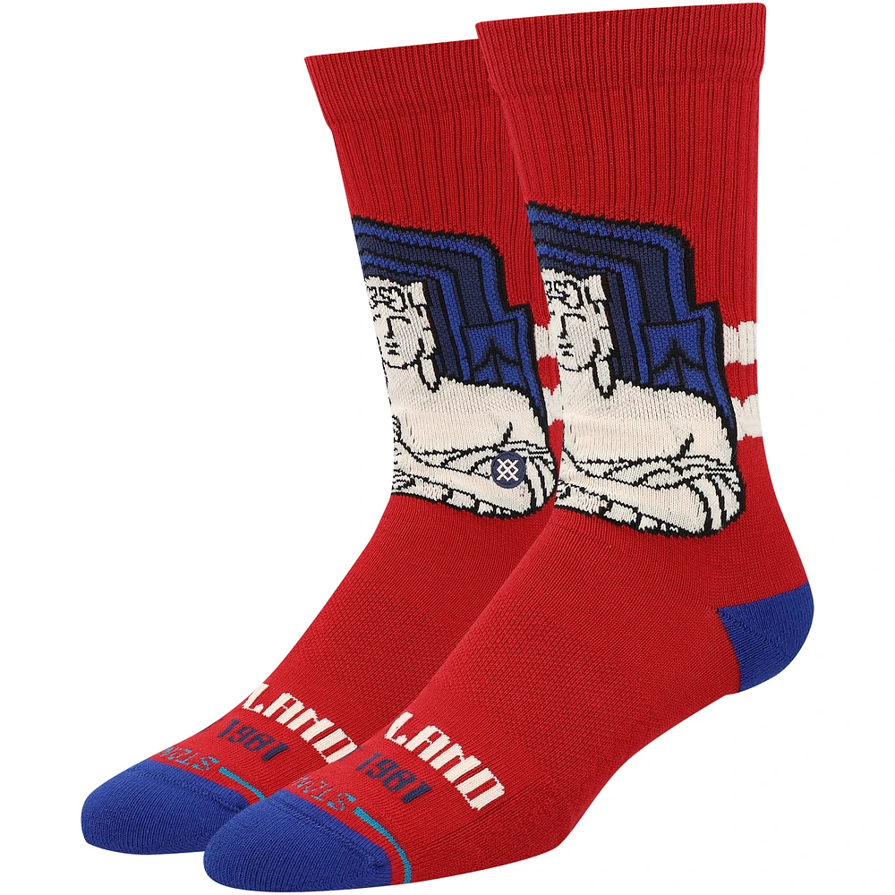 Unisex Stance  Red Cleveland Guardians 2024 City Connect Crew Socks