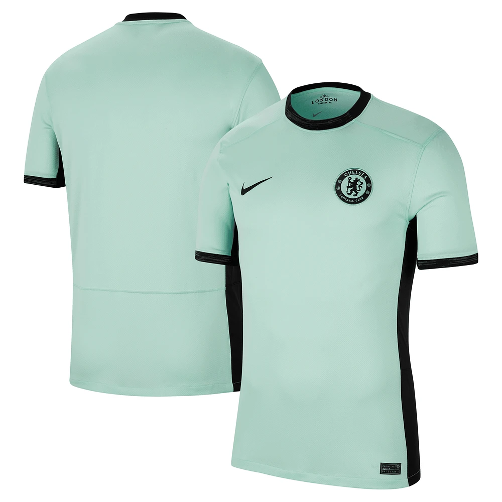 Men's Nike  Mint Chelsea 2023/24 Third Stadium Replica Jersey